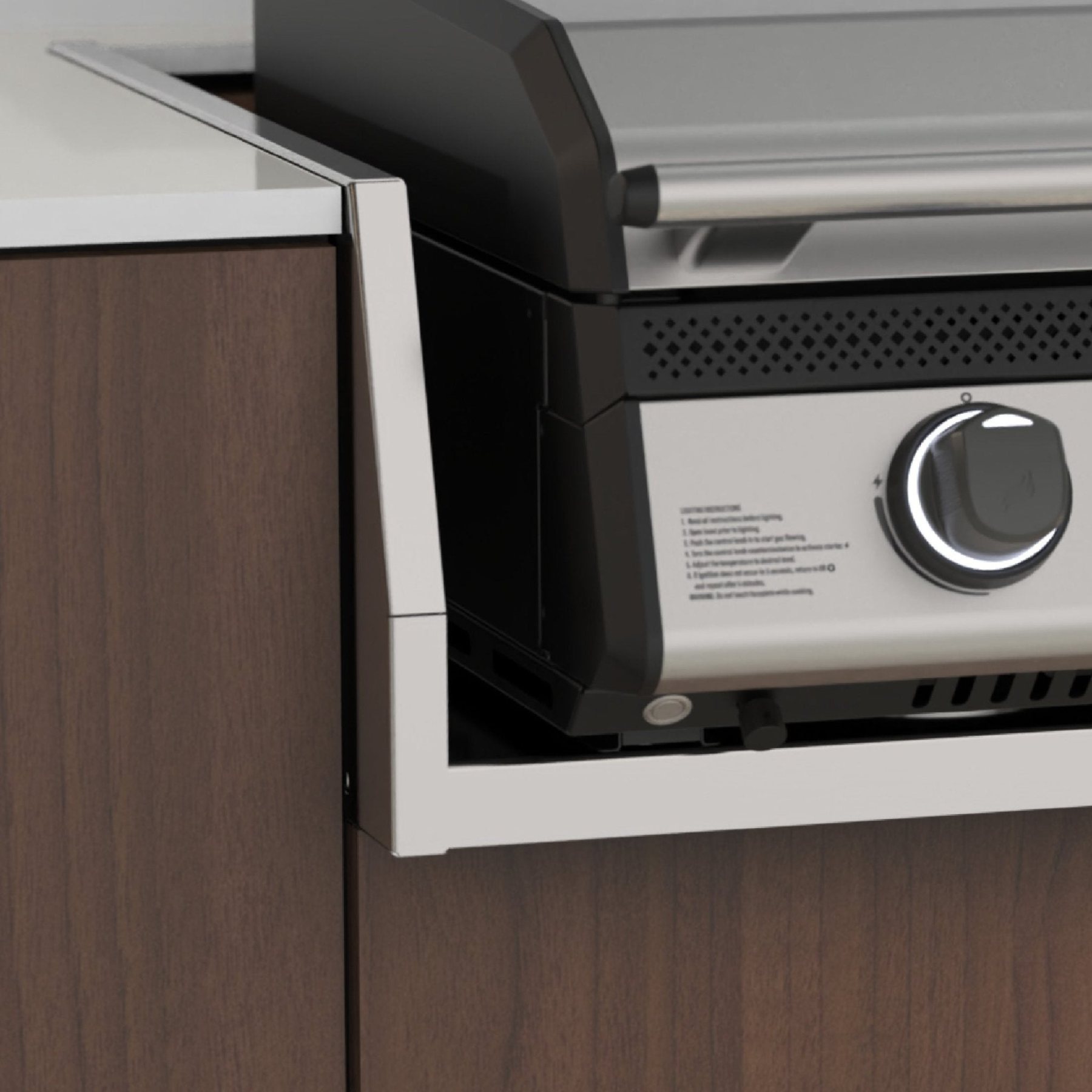 28" Drop-in Griddle with Hood (Propane)