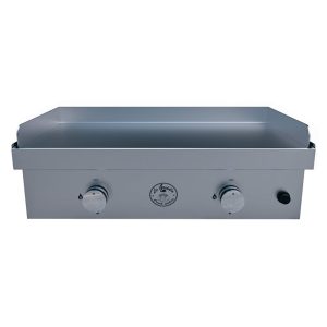 Le Griddle 30-Inch Natural Gas Built-In or Countertop 2 Burner Griddle (Lid Sold Separately) - GFE75-NG
