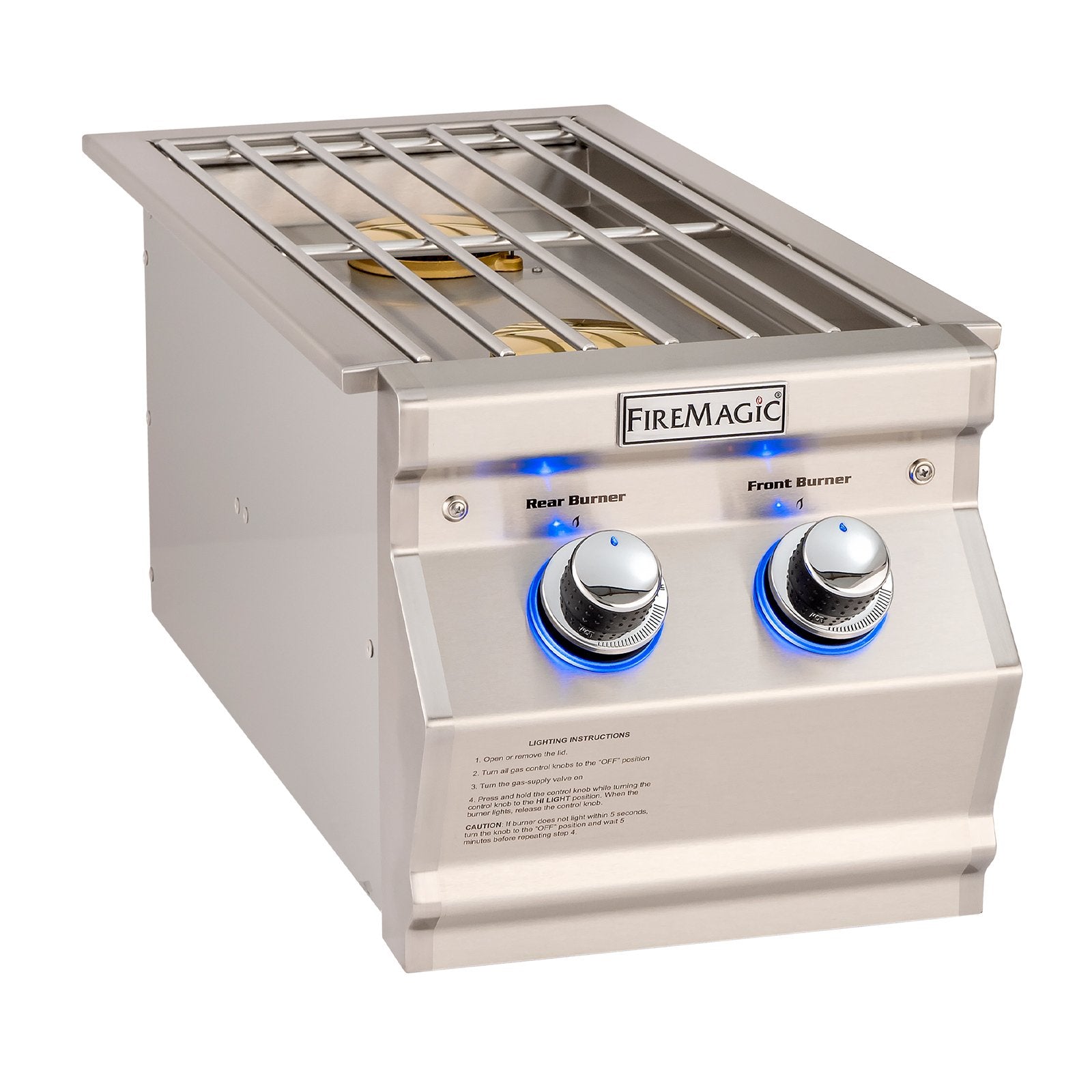 Fire Magic Aurora Propane Gas Built-In Double Side Burner - 32817P