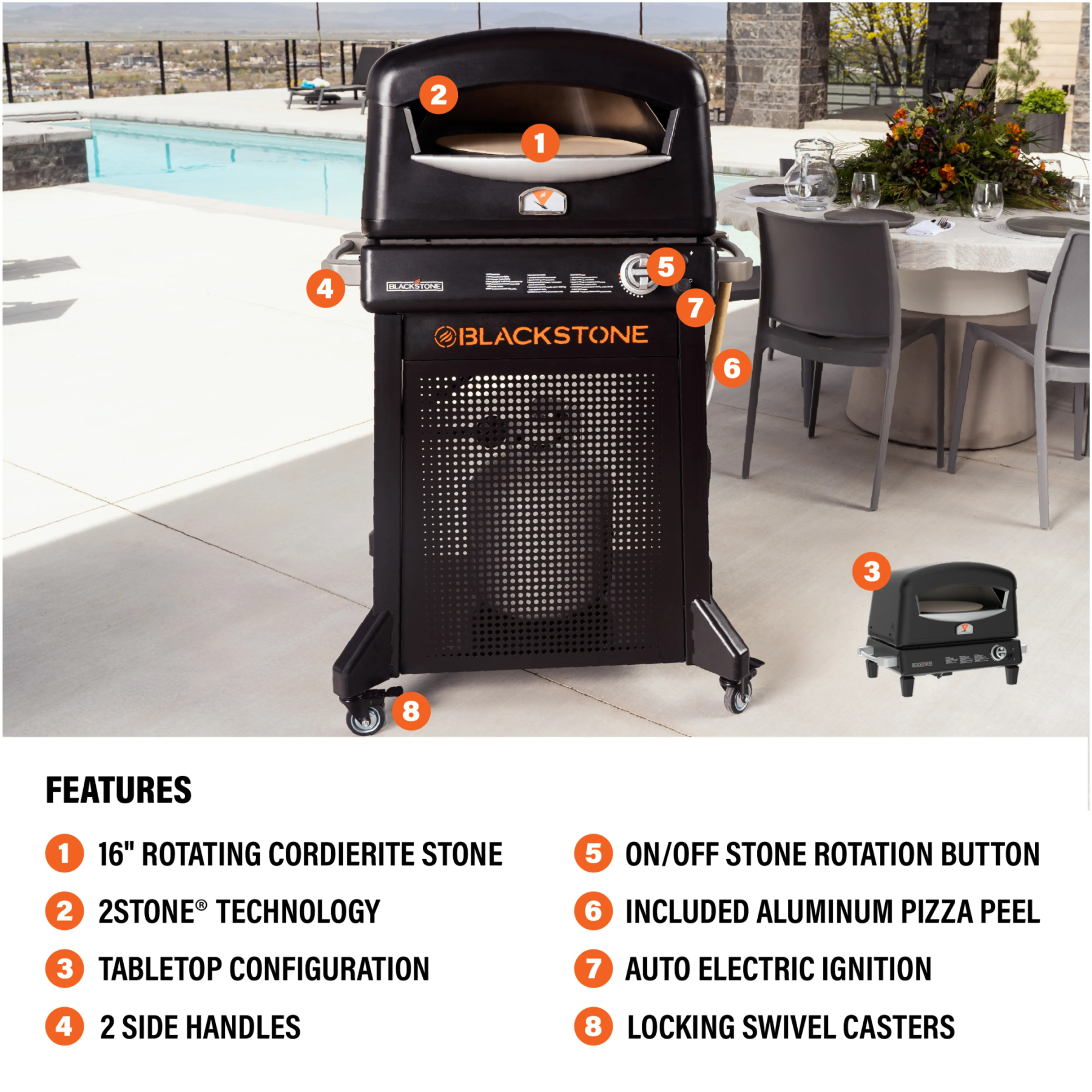 36" Griddle Airfryer Combo Bundle