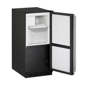 U-Line® Ada Series 15" 25 Lb. Stainless Solid Ice Maker