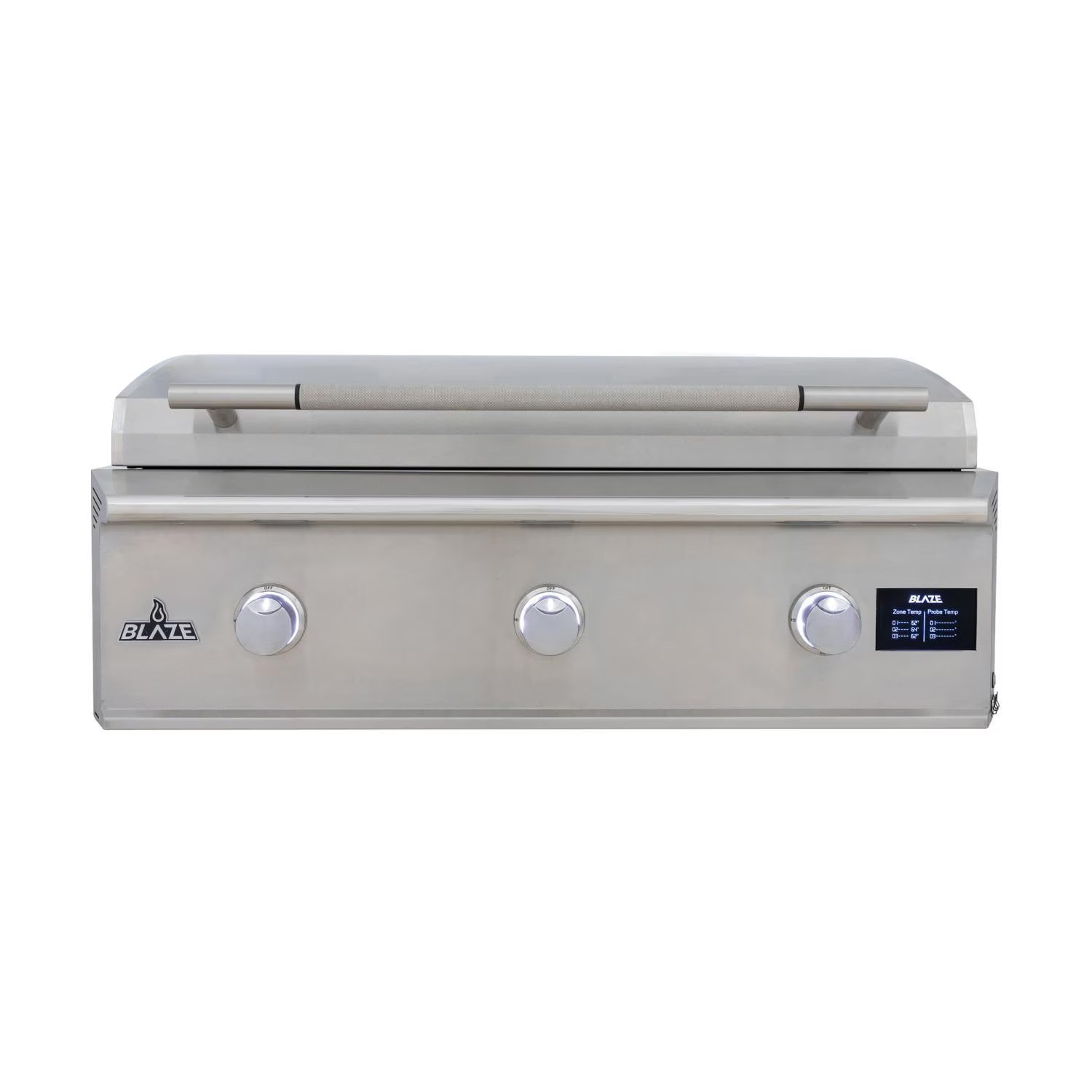 Blaze LTE PRO 40-Inch Built-in Natural Gas Griddle w/ Digital Temperature Screen & Lift-Assist Lid - BLZ-GRIDDLE40-NG