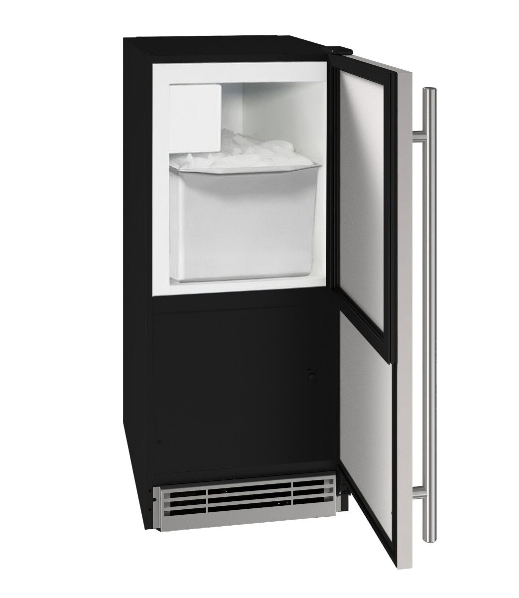 U-Line® 1 Class 15" 55 Lb. Stainless Solid Ice Maker