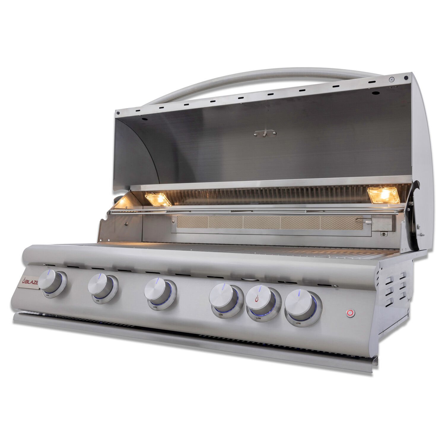 Blaze 40-Inch 5-Burner Premium LTE+ Gas Grill with Rear Burner and Built-in Lighting System (Natural Gas)