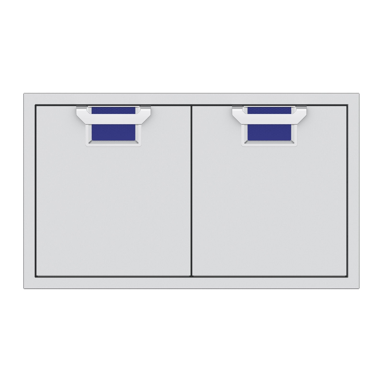 Aspire by Hestan 36-Inch Double Access Doors (Prince Blue) - AEAD36-BU