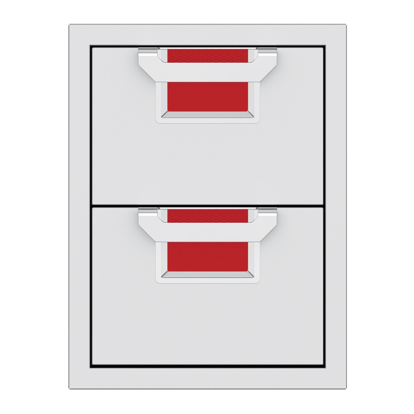 Aspire by Hestan 16-Inch Double Storage Drawers (Matador Red) - AEDR16-RD