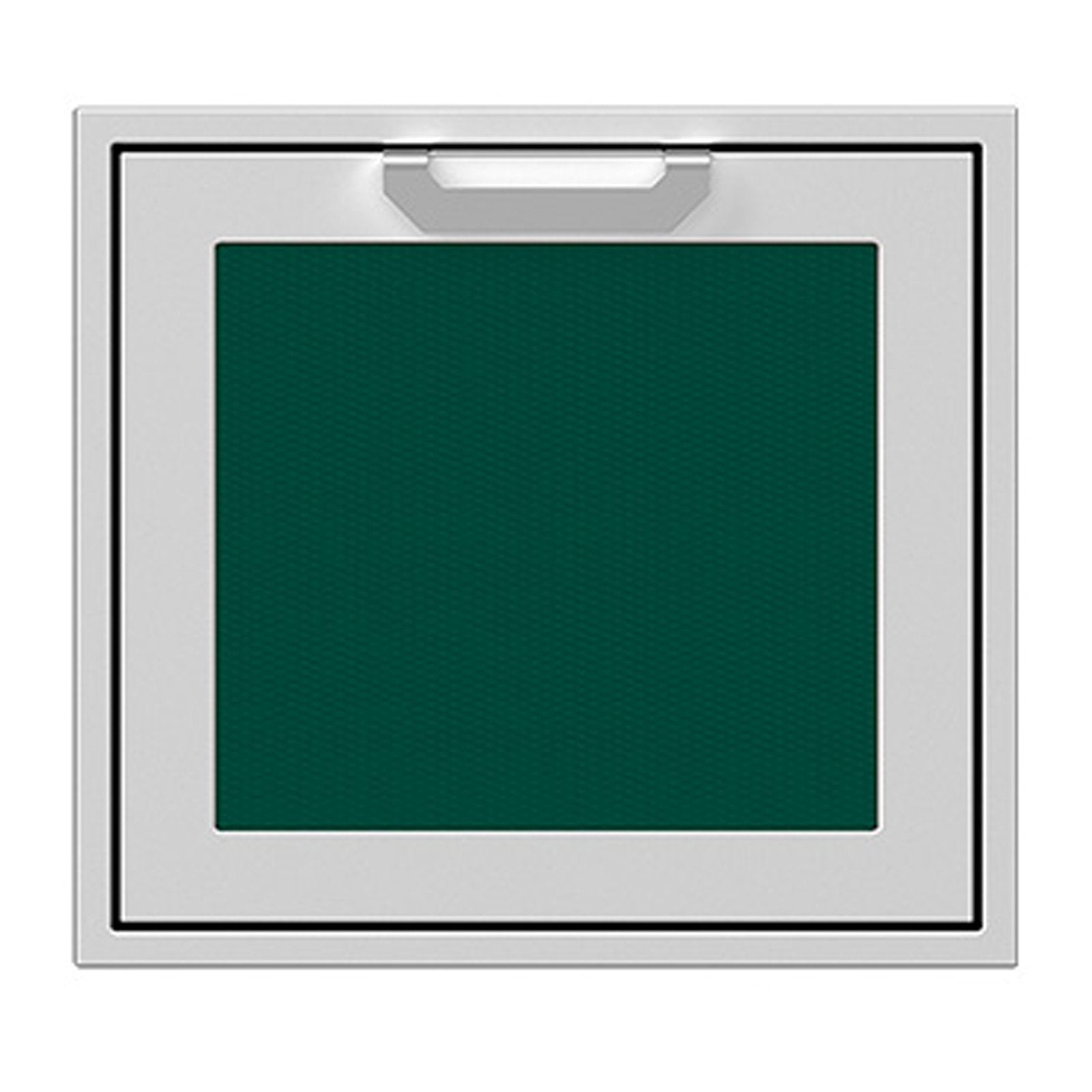Hestan 24-Inch Single Access Door w/ Recessed Marquise Accented Panel (Left Hinge) in Green - AGADL24-GR