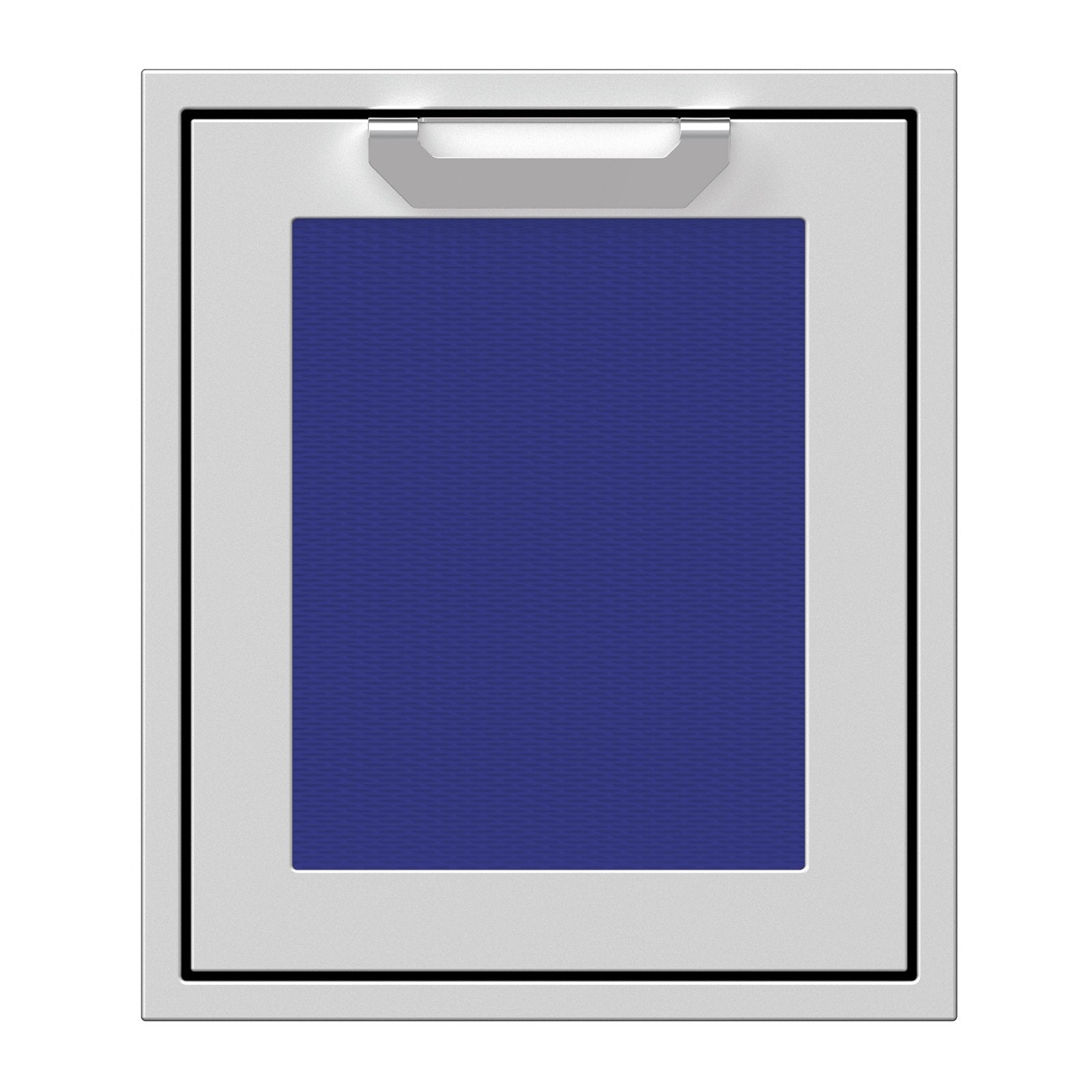Hestan 18-Inch Single Access Door w/ Recessed Marquise Accented Panel (Right Hinge) in Blue - AGADR18-BU