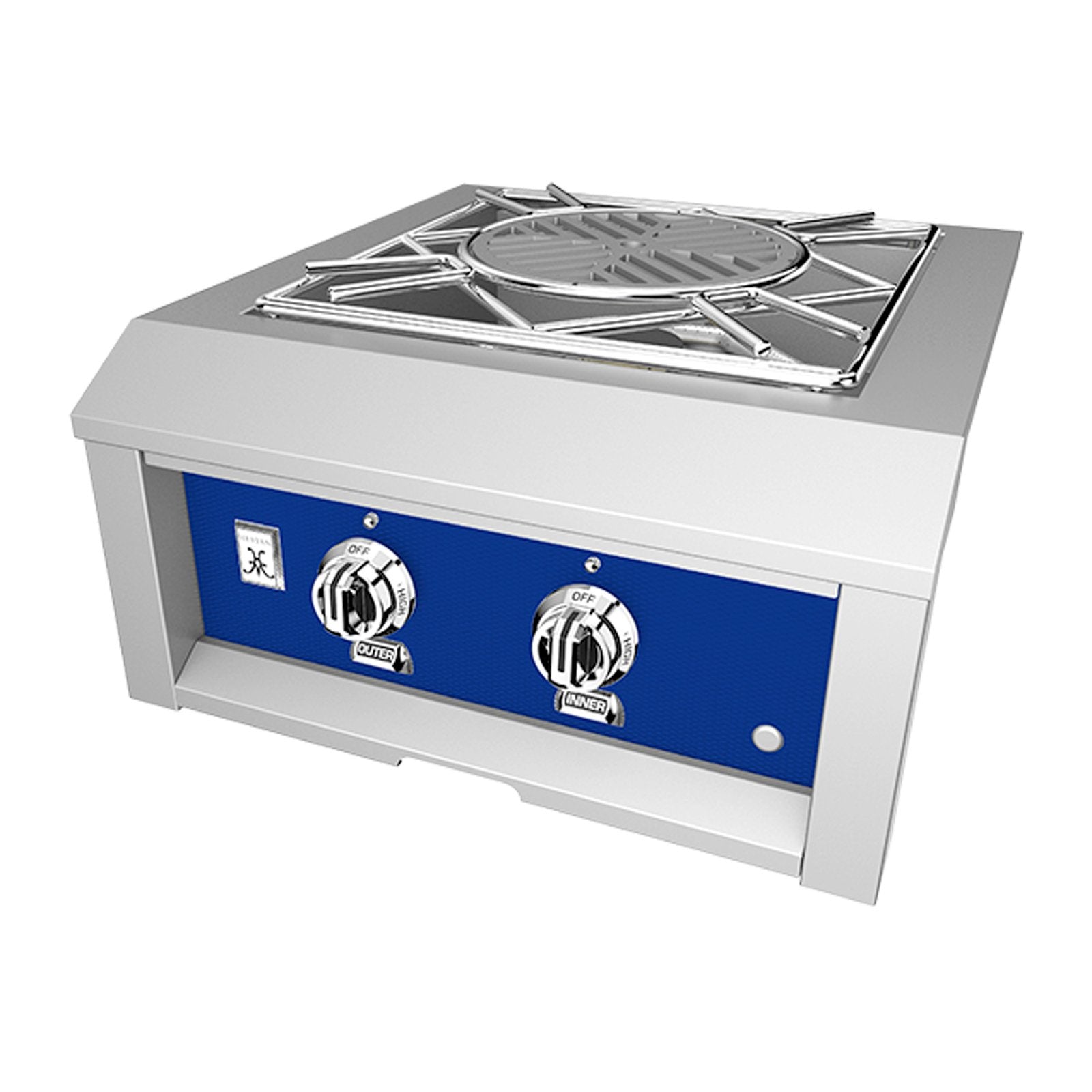 Hestan 24-Inch Propane Gas Built-In Power Burner in Blue - AGPB24-LP-BU