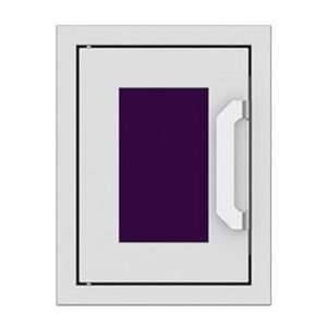 Hestan 16-Inch Paper Towel Dispenser w/ Recessed Marquise Accent Panel in Purple - AGPTD16-PP