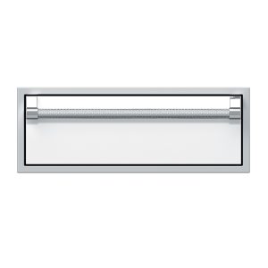 Hestan 30-Inch Single Storage Drawer in White - AGSR30-WH