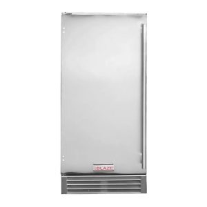 Blaze 15-Inch Stainless Steel 50 Lb. Outdoor Ice Maker with Gravity Drain - BLZ-ICEMKR-50GR