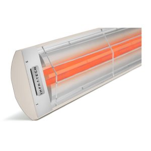 Infratech CD-Series 39-Inch Dual Element 240 Volt, 4000 Watt, 16.7 Amp Outdoor Heater in White - CD4024WH
