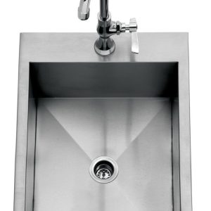 Delta Heat 15" Outdoor Sink & Faucet - Dhos15