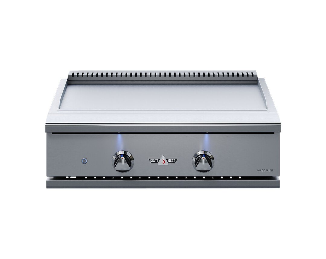 Delta Heat 32" Delta Heat Teppanyaki Grill, Black Control Pan