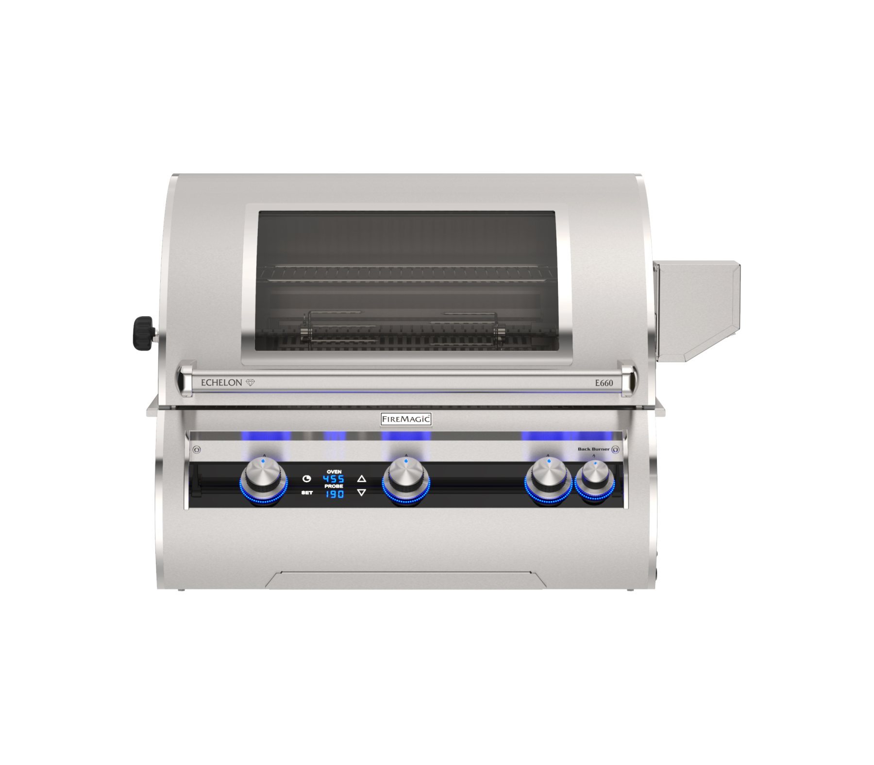 Fire Magic Diamond E660i Built-In Grill - Analog, Window, Natural Gas