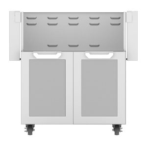 Hestan 30-Inch Double Door Grill Cart in Stainless Steel - GCD30