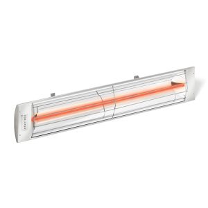 Infratech C-Series 39-Inch Single Element 240 Volt, 2000 Watt, 8.3 Amp Outdoor Heater in Stainless Steel - C2024SS