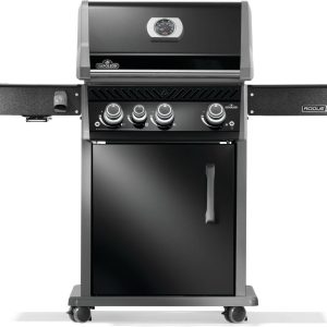 Napoleon Rogue PRO 425 SIB LP Gas Grill with Infrared Side Burners, Black