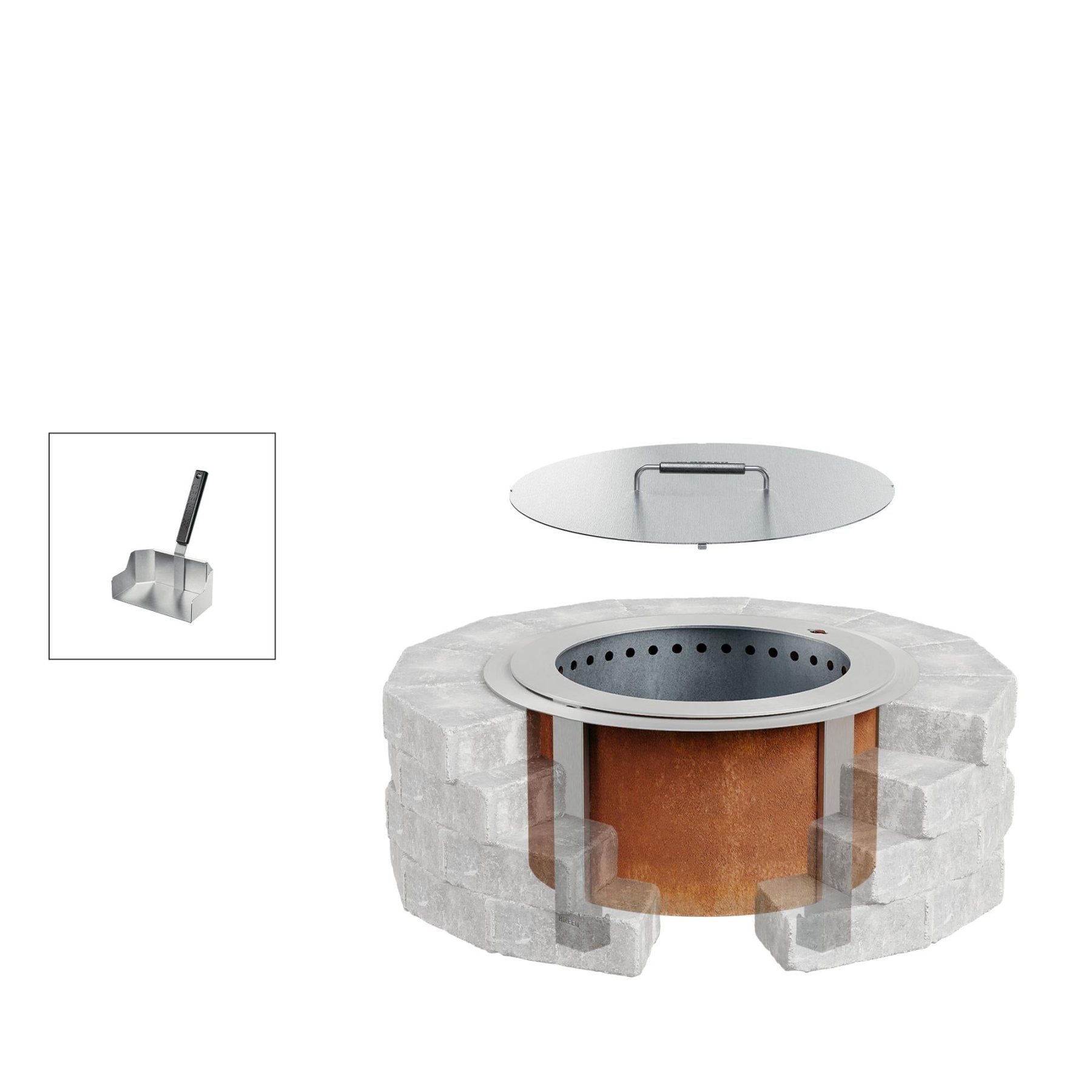 Fire Pit Insert Bundle