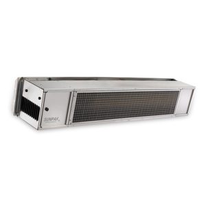Sunpak Natural Gas Heater w/ Electronic Ignition 34,000 BTU, Includes SS Mounting Kit And 24 Volt Transformer (Stainless Steel) - S34-S-NG Model #12004