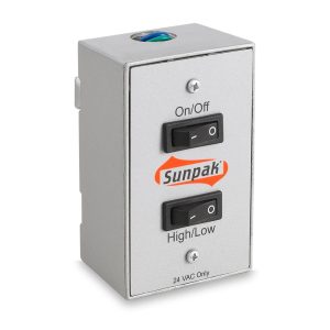 Sunpak Natural Gas Two Stage Heater 25,000 and 34,000 BTU, Includes ON-OFF-HI-LOW Feature, SS Mounting Kit, 24 Volt Transformer and Duplex Switch (Stainless Steel) - S34-S-TSH-NG Model#12040