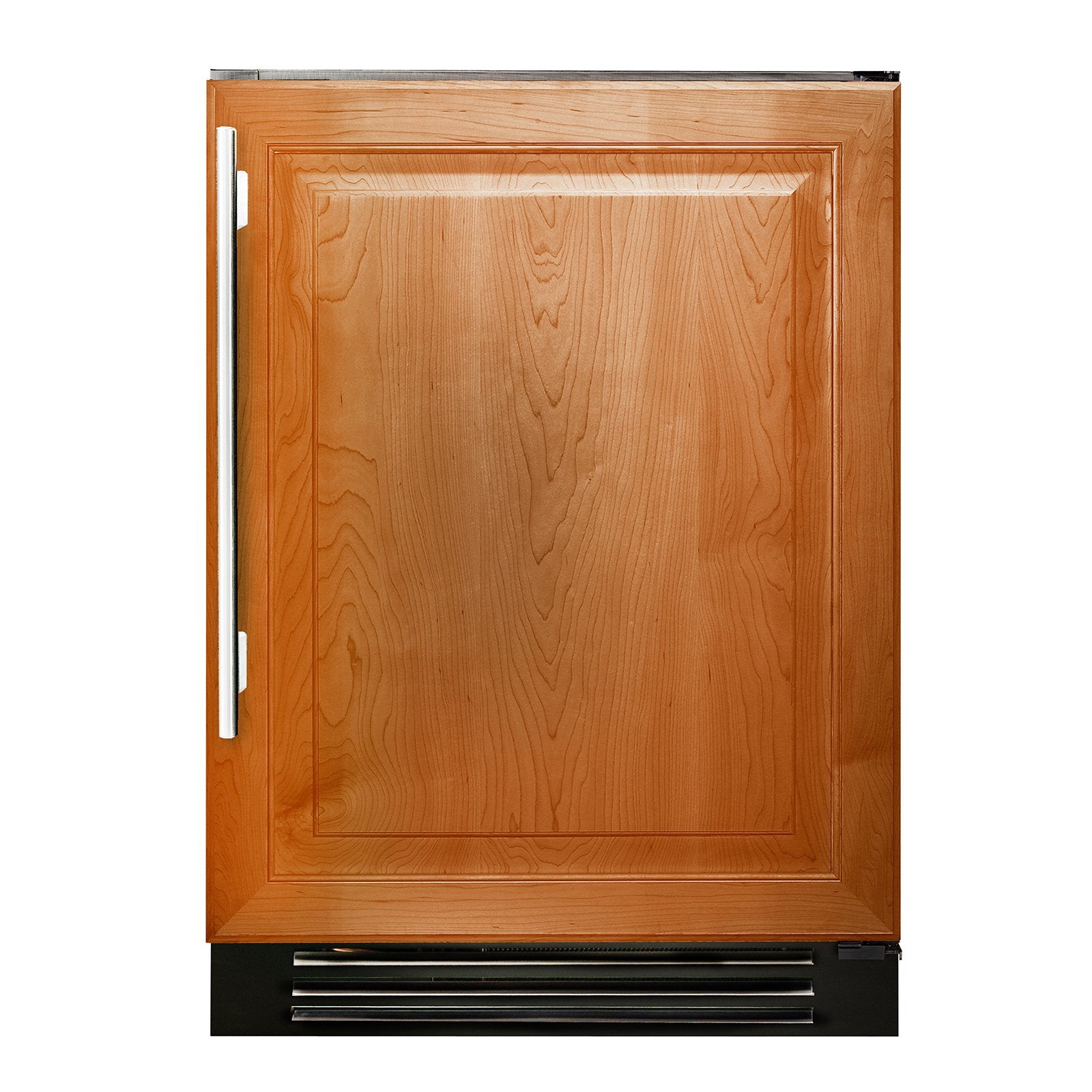 True 24-Inch ADA Height Beverage Center with Solid Panel Ready Door, 2 Black Wire Shelves, 1 Wine Shelf (Right Hinge) - TUBADA-24-RS-A-O
