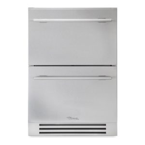 True 24-Inch ADA Height Refrigerated Drawers with Stainless Steel Drawer Fronts (Bin Dividers Not Included) - TURADA-24-D-A-S