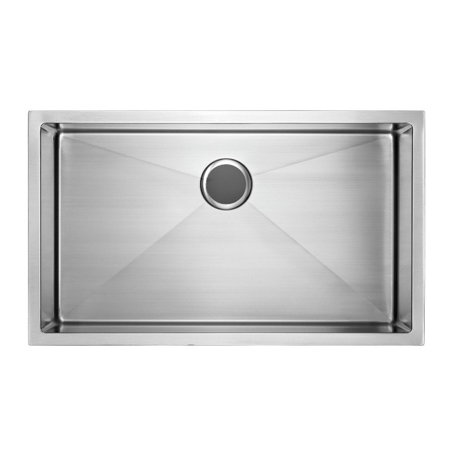 E2 Stainless 16 Gauge 32x19x10 Stainless Steel Rectangular Sink w/ Very Small Corner Radius - VSR-3219