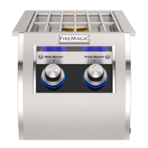 Fire Magic Echelon Diamond Built-In Natural Gas Double Side Burner  32816P