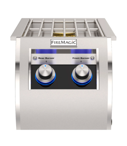 Fire Magic Echelon Diamond Built-In Natural Gas Double Side Burner 32816P