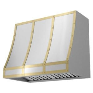 Zephyr Forte Hood Banding Kit 48in Satin Gold