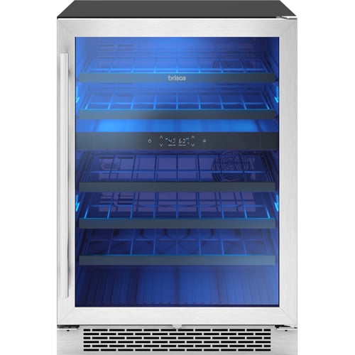 Zephyr Brisas Wine Cooler 24" Dual Zone - Glass Door
