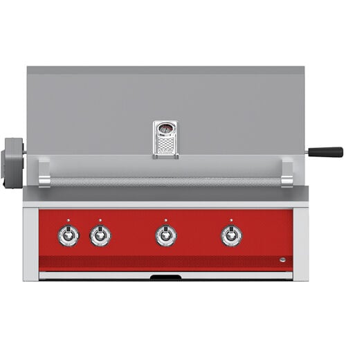 Hestan ASPIRE Grill Built-In 3 U-Burner Rotisserie 36" - Liquid Propane - Matador