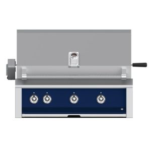 Hestan ASPIRE Grill Built-In 3 U-Burner Rotisserie 36" - Natural Gas - Dark Bronze