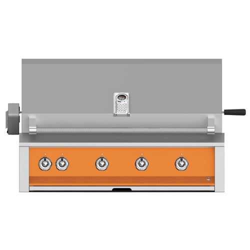 Hestan ASPIRE Grill Built-In 4 U-Burner Rotisserie 42" - Liquid Propane - Citra