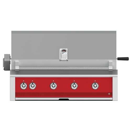 Hestan ASPIRE Grill Built-In 4 U-Burner Rotisserie 42" - Liquid Propane - Matador
