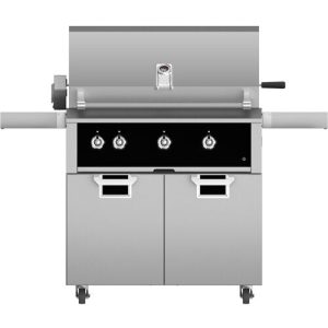 Hestan ASPIRE Grill Built-In 2 U-Burner 1 Sear Rotisserie - Liquid Propane - Stealth