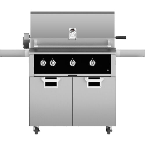 Hestan ASPIRE Grill Built-In 2 U-Burner 1 Sear Rotisserie - Liquid Propane - Stealth