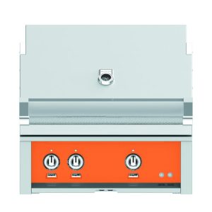 Hestan 30" Built-In Grill  2 Trellis Burners Rotisserie - Natural Gas - Citra