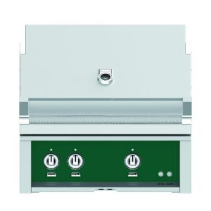 Hestan 30" Built-In Grill 1 Trellis Burners 1 Sear Burn Rotisser - Liquid Propane - Froth