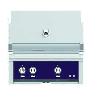 Hestan 30" Built-In Grill 1 Trellis Burners 1 Sear Burn Rotisser - Liquid Propane - Lush