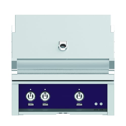 Hestan 30" Built-In Grill 1 Trellis Burners 1 Sear Burn Rotisser - Natural Gas - Lush