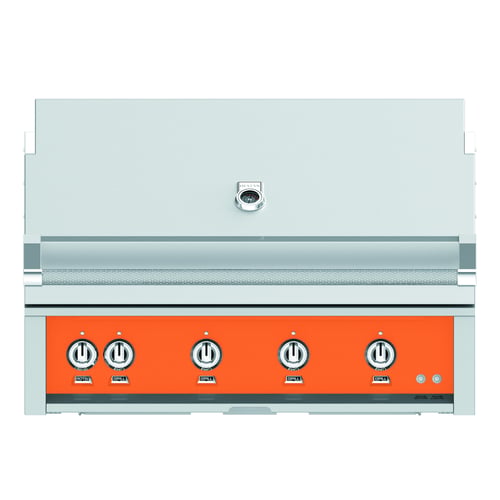 Hestan 42" Built-In Grill 3 Trellis Burners 1 Sear Burner Rotiss - Liquid Propane - Citra