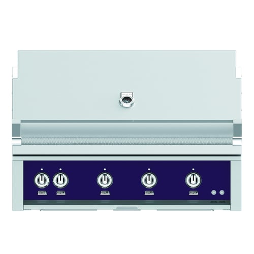 Hestan 42" Built-In Grill 3 Trellis Burners 1 Sear Burner Rotiss - Liquid Propane - Lush