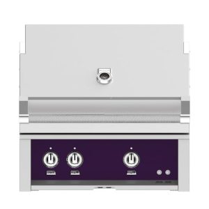 Hestan 42" Built-In Grill 3 Trellis Burners 1 Sear Burner Rotiss - Natural Gas - Lush