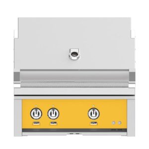Hestan 42" Built-In Grill 3 Trellis Burners 1 Sear Burner Rotiss - Natural Gas - Sol