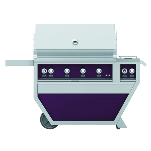 Hestan 42" Grill & Deluxe Cart 3 Trellis burners 1 Sear Burner R - Liquid Propane - Lush