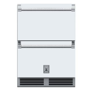 Hestan Outdoor Refrigerator & Freezr Drawer 24" - Marshmallow