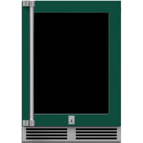 Hestan Outdoor Refrigerator 24" Lock Dual Zone Right Hinged - Froth